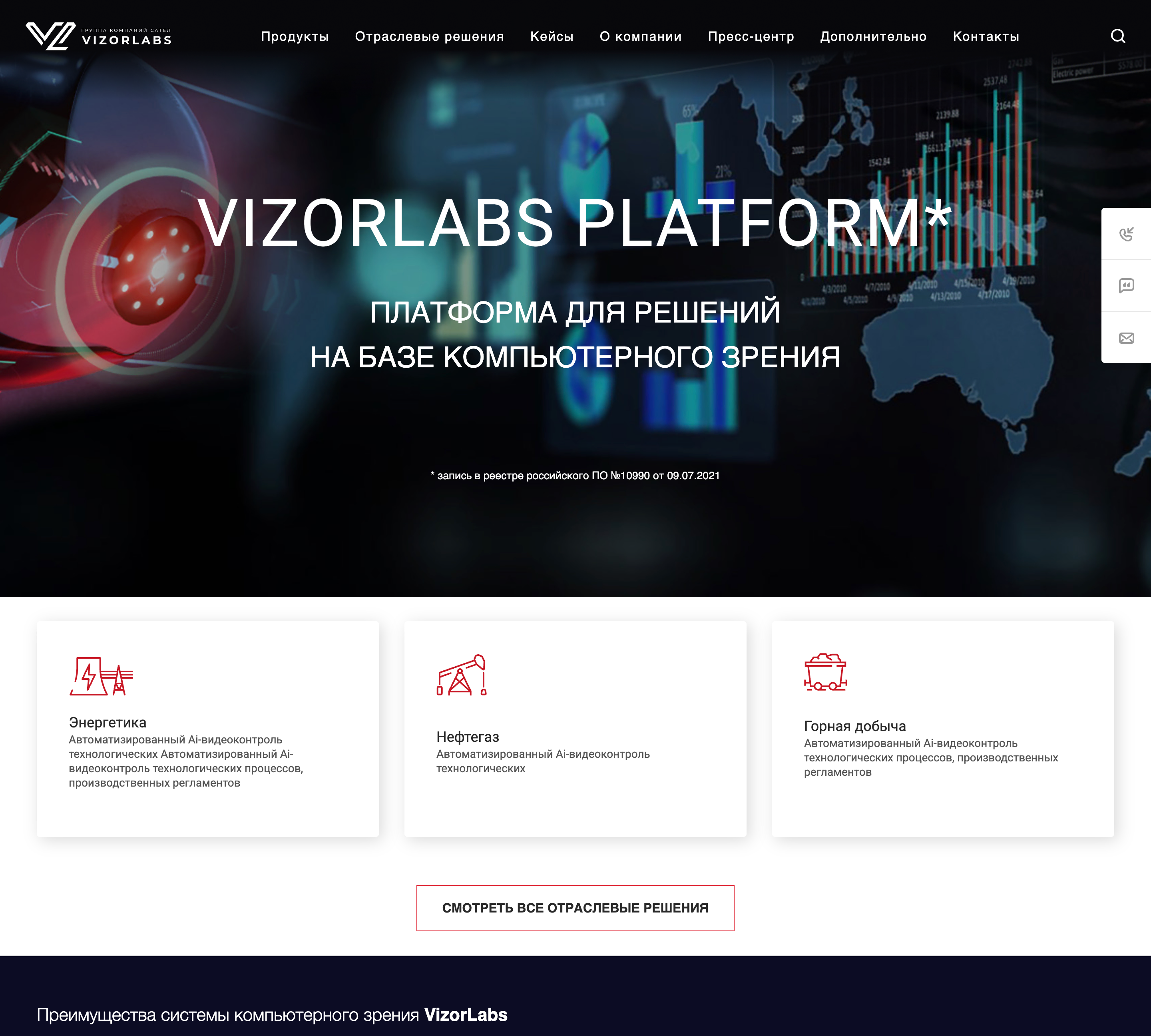 Cистемы компьютерного зрения VizorLabs